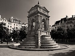 P1240958 Paris Ier place joachim du Bellay fontaine des Innocents rwk